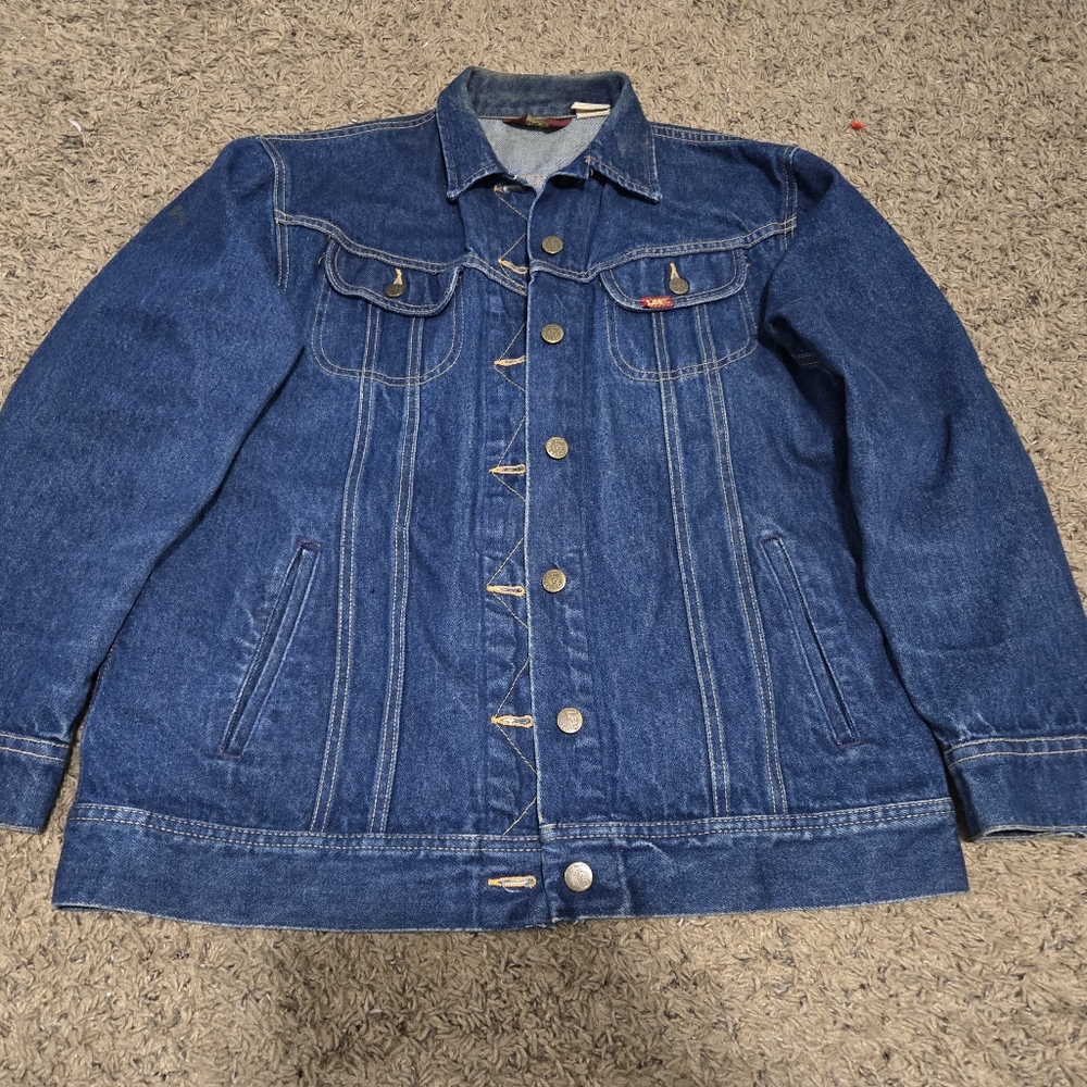 Ms. Lee Riders Classic Blue Denim Jacket